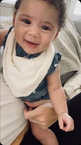 Coco is talkin💗, #monaco #coco #mixedbabies #babygirl #lovebug  #browneyedgirl