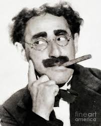 Groucho Marx, Vintage Comedy Actor Art Print by Esoterica Art ...