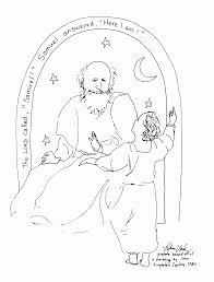 David said to goliath, you are coming to fight against me with a sword, a spear and a javelin. 8 Pics Of Baby Samuel Coloring Page 1 Samuel Coloring Page Coloring Home