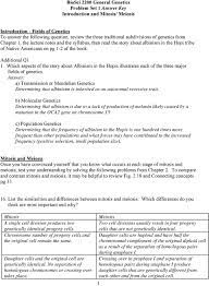 Mitosis and meiosis worksheet answer key is a page of paper comprising assignments or questions that are intended to be performed by students. Biosci 2200 General Genetics Problem Set 1 Answer Key Introduction And Mitosis Meiosis Pdf Free Download