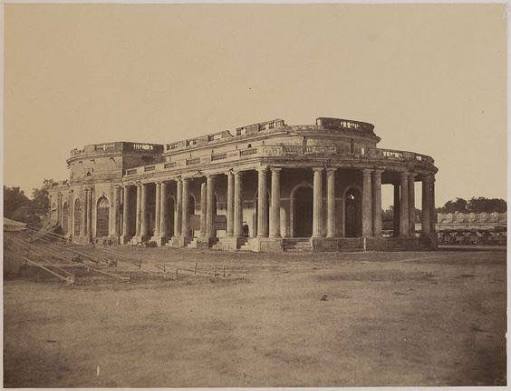 The theatre of Cawnpore (Kanpur), occupied by Nana Sahib during the revolt of 1857.