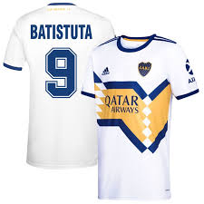 Boca juniors spielt im la bombonera in buenos aires. Adidas Boca Juniors Away Batistuta 9 Trikot 2020 2021 Retro Fan Style Beflockung