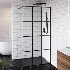 Shoji Black Shower And Tray Set Black Shower Enclosure Soak Com Black Shower Black Shower Tray Shower Enclosure