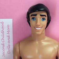 DISNEY 1997 PRINCE ERIC Nude Little Mermaid Ariel Hubby TNT Ken Doll DPX182  $12.00