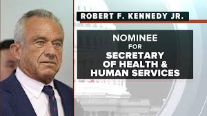FYI..... **NOMINATION HEARINGS FOR SECRETARY OF HHS TODAY** Today's the day  for the Senate to interview RFK, Jr. for Secretary of HHS. Regardless of  your party affiliation, this should be a bi-partisan