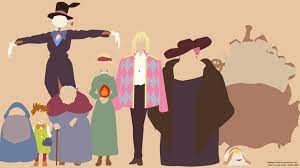 Minimal Castle Howl S Moving Castle Howls Moving Castle Howls Moving Castle Wallpaper