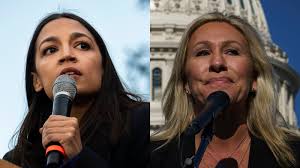 The paper's reporters saw greene pursue rep. Marjorie Taylor Greene Once Told Aoc To Get Rid Of Her Diaper And Face Her