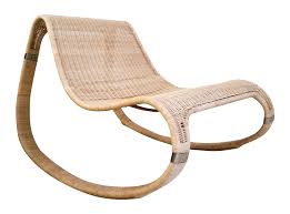 1970 s woven rattan danish modern rocking chair danish modern rocking chair modern rocker rocking chair