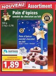 Offre Pains D Epices Enrobe De Chocolat Au Lait Goldera Chez Norma