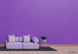 Weitere ideen zu lila wohnzimmer, farbinspiration, farbschemata. Moderne Innenarchitektur Des Lila Wohnzimmer Mit Sofa Und Pflanztopf Auf Foto Vorratig Crushpixel