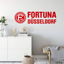 Great savings free delivery / collection on many items. Wandtattoo Fortuna Dusseldorf F95 Logo Mit Schriftzug Wall Art De