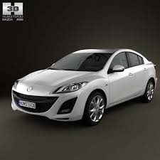 3d Model Of Mazda 3 Sedan 2011 Mazda 3 Sedan Mazda 3 Hatchback Mazda