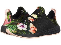 New Balance Fresh Foam Cruz V1 Black Sunrise Glo Women S Running Shoes Bounce Into Your Next Mile With The Womens Running Shoes New Balance Fresh Foam Shoes