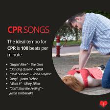 List Of Cpr Songs Cpr Songs Cpr Training Nursing School