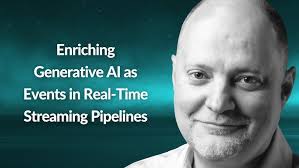 Enriching Generative AI as Events in Real-Time Streaming Pipelines