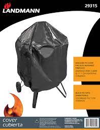 24'' diameter x 30'' h. Landmann Northern Lights Fire Pit Cover Patio Lawn Garden Outdoor Heating Apeur Eu