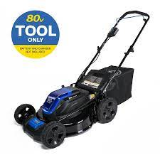 Battery mowers have grown up. Kobalt 80 Volt Max Brushless Lithium Ion Push 21 In Cordless Electric Lawn Mower In The Cordless Electric Push Lawn Mowers Department At Lowes Com