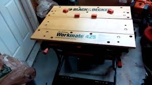 Black And Decker Workmate 225 Assembly Black And Decker Workmate 425 Portable Project Center Youtube
