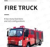 ISUZU ELF 4*2 new or used 4cbm high quality fire truck-anka truck