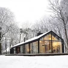 A Warm Place To Enjoy The Snow Warmmodern Oisterwijk The Netherlands Bedaux De Brouwer Architecten Interi House Designs Exterior Architecture Modern Cabin