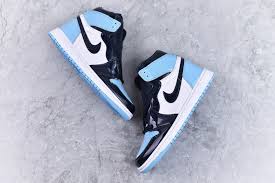 Pin On Air Jordan 1 Blue Chill Unc Patent Cd0461 401