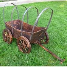 All Planters Wood Wagon Wood Planters Wagon Planter