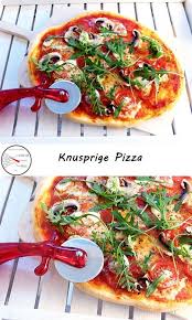 Knusprige Pizza Ohne Steinofen Meat Meets Me Rezept Pizza Teig Pizza Rezepte