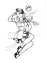 Get crafts coloring pages lessons and more. Pin Up Girl Coloring Pages Coloring Home