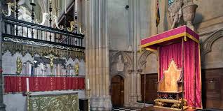 Before the abbey was built, coronations were. The Coronation Chair Westminster Abbey