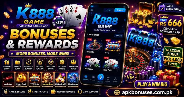 K888 Game APK Safe Earning App Free Download For Android
