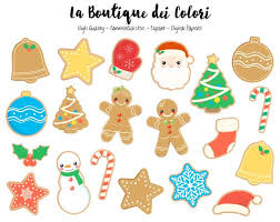 Christmas cookie gingerbread , christmas cookie tree , yellow christmas tree with baubles png clipart. Christmas Cookies Clipart Cute Graphics Png Gingerbread Man Etsy