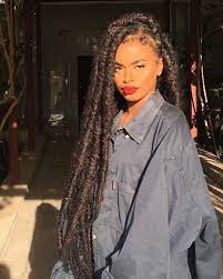 Distressed Locs Styles Ideas For Natural Faux Locs Jorie Hair Faux Locs Hairstyles Locs Hairstyles Hair Styles