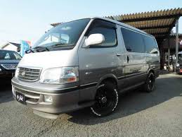 You lift the seat up to access the engine bay, and there is a cover at the rear, under which hides the battery. 1999 Toyota Hiace Wagon Ref No 0120206130 Used Cars For Sale Picknbuy24 Com