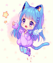 Resultado de imagem para gato anime kawaii