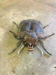 Scrap Metal Beetle 2019 Metal Diy Scrap Metal Art Metal Art Recycled Metal Art