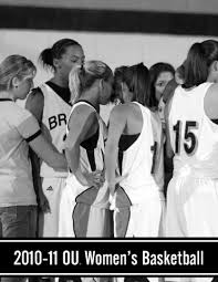2010-11 OU Women's Basketball Media Guide by Katie Tooley