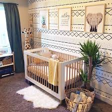 Were Going Wild Over This Safari Themed Nursery Talk About Nursery 2019 Were Going Wild Over This Baby Boy Room Nursery Nursery Room Boy Baby Room Themes