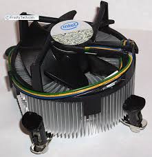 10 yr old stock cooler test. Intel Stock Core 2 Duo E4xxx Radial Curved Bifurcated Fin Heatsink On Frostytech Com