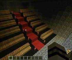 Cover the pipe with just enough sheet to make a sleeve. Minecraft Movie Theater Seating Minecraft Minecraft Blueprints Minecraft Designs