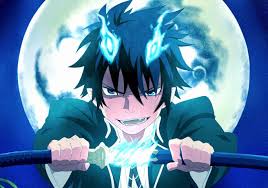 Rin Okumura Computer Wallpapers Desktop Backgrounds 1366x956 Id 640618 Blue Anime Blue Exorcist Blue Exorcist Rin