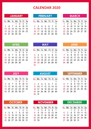Holidays Calendar 2020 In 2020 Calendar Printables Printable Calendar Pages Yearly Calendar Template