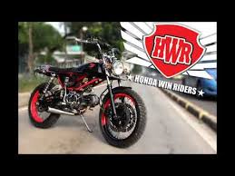 Honda win modifikasi#honda win 100#win touring#honda win adventure#honda win trabas. Modifikasi Motor Honda Win By Super Momod