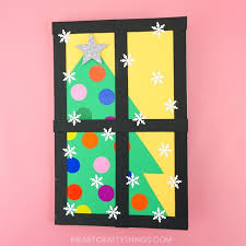 How To Make A Beautiful Christmas Tree Card Fun And Easy For Kids