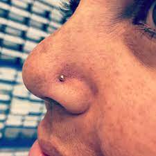 Fresh Nose Piercing If You Re Prone To Fainting Please Do Let Me Know Before I Pierce You Nose Piercing Piercing Nose