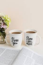 Love You More Mug Set Gift Cllifestyle Mugs Mugs Set New Home Essentials