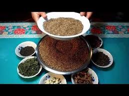 طريقة تحضير توابل راس الحانوت خلطة التوابل التونسية Cuisine Tunisienne Ras El Hanout Youtube Food Desserts Pudding