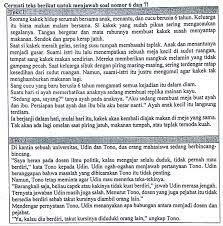 Maybe you would like to learn more about one of these? Kunci Jawaban Soal Un Tahun Pelajaran 2017 2018 Dan Pembahasan Mapel Bahasa Indonesia Soal Nomor 7 Ringkasan Isi Teks Zuhri Indonesia