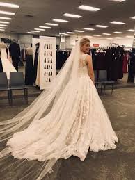 Beaded Lace Wedding Dress With Pleated Skirt David S Bridal Beaded Lace Wedding Dress Wedding Dresses Wedding Dresses Unique