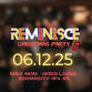 "REMINISCE" Christmas Party event image