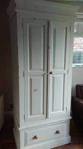 I have imitation pine wardrobes with a tree carved in. Updating A Pine Wardrobe Tidylife